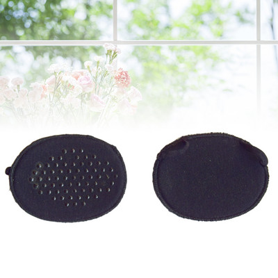 1 paar avatud varbaga ülipehmeid esijalapatju Nähtamatud käsnapadjaga kõrge kontsaga jalanõud (mustad)