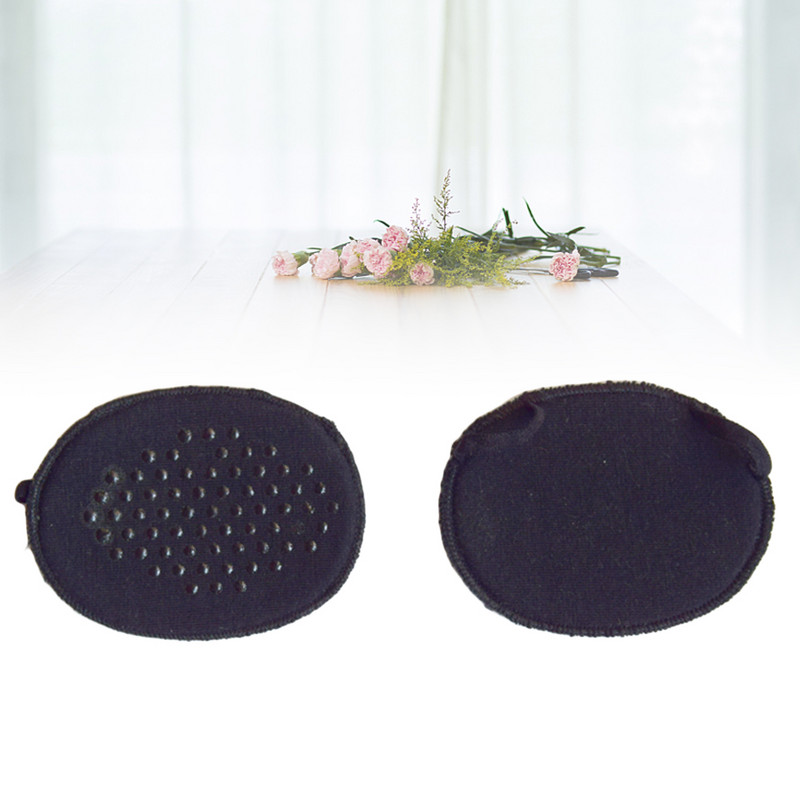 1 paar avatud varbaga ülipehmeid esijalapatju Nähtamatud käsnapadjaga kõrge kontsaga jalanõud (mustad)