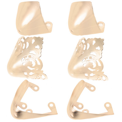 2 perechi de protecție pentru degetele cu toc înalt pentru cizme de cowboy