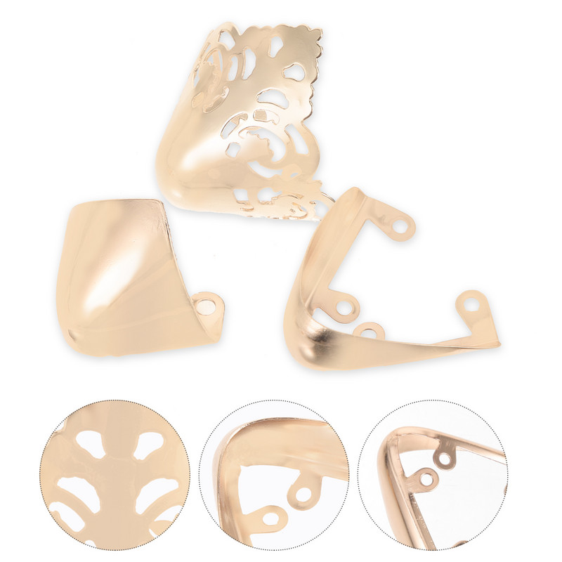 2 perechi de protecție pentru degetele cu toc înalt pentru cizme de cowboy