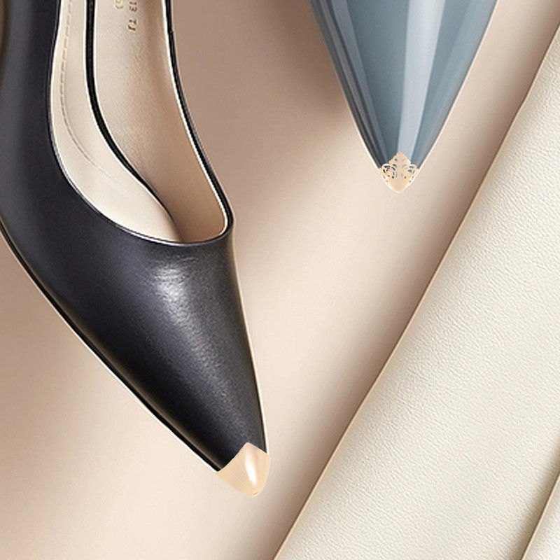 2 perechi de protecție pentru degetele cu toc înalt pentru cizme de cowboy