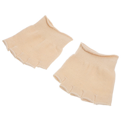 Sosete pentru femeie pentru picioarele din față, confortabile, jumătate antiderapante, palmier, toc înalt, invizibil, respirabil.