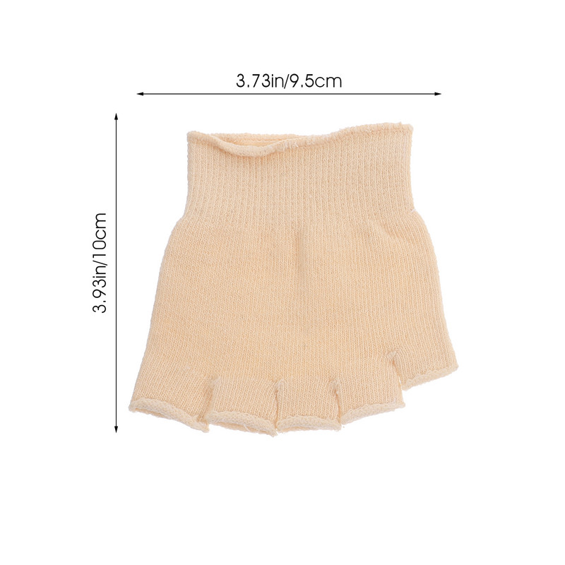 Sosete pentru femeie pentru picioarele din față, confortabile, jumătate antiderapante, palmier, toc înalt, invizibil, respirabil.