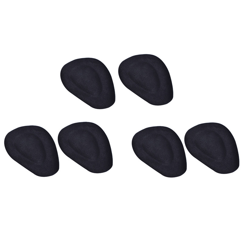 3 paari poolsisetallad, mugavad ebeme- ja geelsisestused eesmise sisetalla kingapadja padi must helekollane läbipaistev