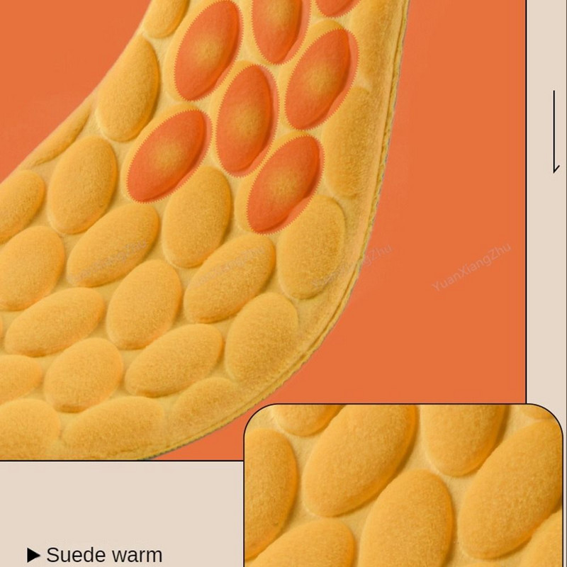 Umetci Unutarnji jastuk Njega stopala Obuća Jastučići Termalni ulošci Topli pamučni uložak Samogrijani ulošci Ulošci od pjene