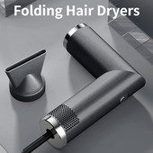 Kokkupandavad föönid 1000 W tugeva tuulega kiire kuivamise madala müratasemega konstantse temperatuuriga suure kiirusega negatiivsete ioonide kaasaskantavad föönid