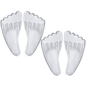 2 ζεύγη Five Toe Sticky μπροστινό μαξιλαράκι παπουτσιών Ψηλοτάκουνα Υποστήριξη σόλας ποδιού Εσωτερική σόλα Gel Grip Miss Arch