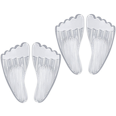 2 ζεύγη Five Toe Sticky μπροστινό μαξιλαράκι παπουτσιών Ψηλοτάκουνα Υποστήριξη σόλας ποδιού Εσωτερική σόλα Gel Grip Miss Arch