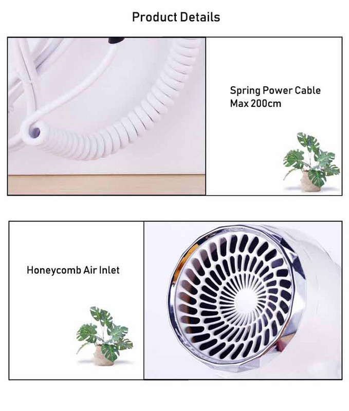 Professionaalne hotelliföön Seinale kinnitatav negatiivse iooniga föön koos hoidiku alusega, 3 käiku reguleeritav majapidamises kasutatava vannitoa jaoks