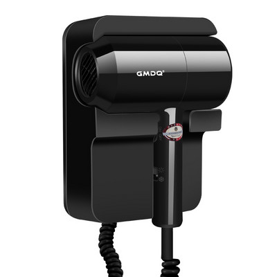 110V 220V seinale paigaldatav föön 1300W hotelli vannitoaföönid püsitemperatuuriga kuivati hoidiku alusega USA/EL/UK/AU pistik