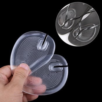 3 чифта силиконови възглавнички за предната част на стъпалото Прозрачни възглавнички за флопове Възглавнички за предпазители за предпазители за пръсти за метатарзална опора и анти-