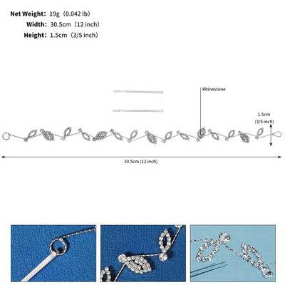 Pulmapael Pruudi Tiaras Juukserõngas Naistele Hõbedase värviga kristallist juuksenõela krooniga juuksekaunistusega ehted tasuta kohaletoimetamine