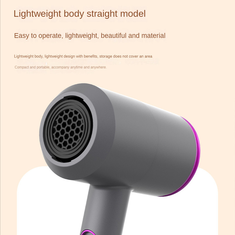 Suure võimsusega föön hotelli majapidamises kasutatavate negatiivsete ioonide föön, külm ja kuum termostaadiga föön, kiiresti kuivav juukseföön