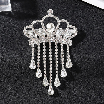 Juuksenõelad tiaarase kujuga juukseküüsklamber naistele, 2022. aasta kivist tutt barrettes, tüdrukute peaehte pulmaballi juuste ehted