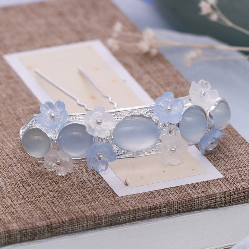 Kuum allahindlus Hiina traditsiooniline samm raputus peakatted Juuksenõel Juuksepulgad Klambrid Naistele Tüdrukule Hanfu Kleit Juuksed Dekoratiivsed Ehted