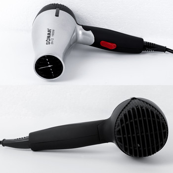 Нов MIni 220v с щепсел за ЕС 1000 W Сешоар за коса с горещ и студен вятър Сешоар за коса Сешоар Инструменти за оформяне за салони и домакинска употреба