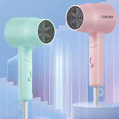 CONFU professionaalne anioonföön 800W/1100W väikese võimsusega kaasaskantav juuksehoolduskuivati Kiiresti kuivavad kokkupandavad reisipuhurföönid