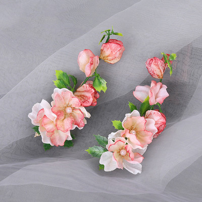 2 komada Vintage kopče za kosu s resicama Cvjetne ukosnice Kineski dodaci za kosu Djevojke Cheongsam ukosnice Retro vjenčani nakit za kosu