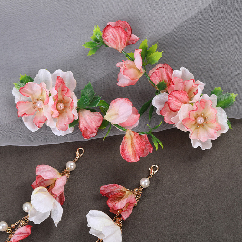 2 komada Vintage kopče za kosu s resicama Cvjetne ukosnice Kineski dodaci za kosu Djevojke Cheongsam ukosnice Retro vjenčani nakit za kosu