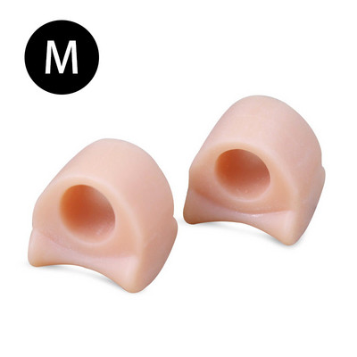 2tk = 1paar eraldaja sõrmejalgade hoolduskaitse silikoonist varvaste ortopeedilised tooted.