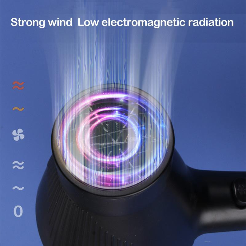 AIKIN KEMEY profesionalno sušilo za kosu 3800 W, 6 brzina, podešavanje vrućeg/hladnog vjetra, brzo sušenje, brijačnica, sušilo za kosu sa skupljanjem zraka