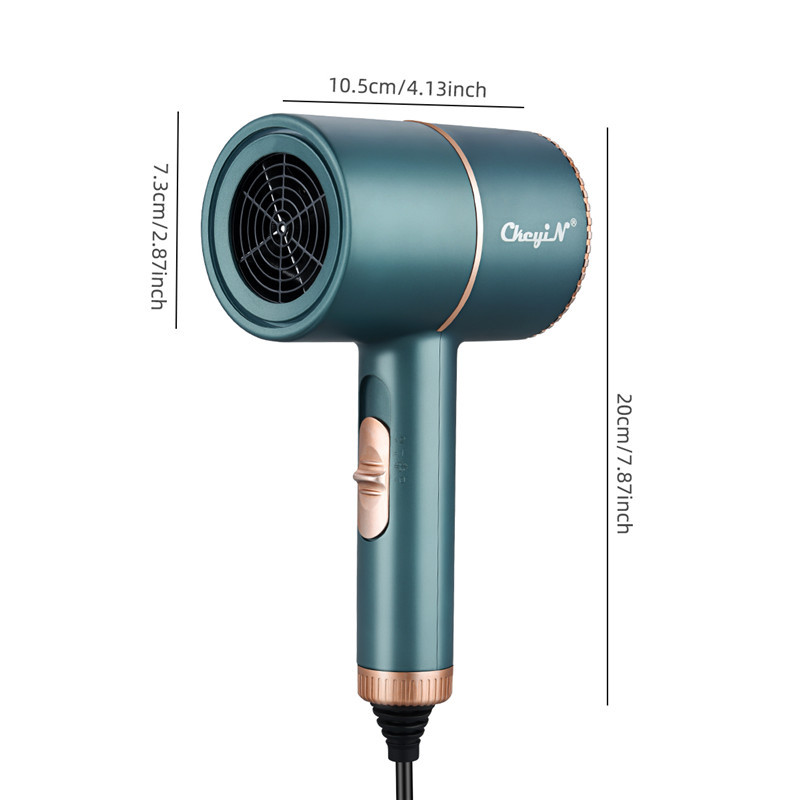 2000 W kék anion elektromos hajszárító alacsony zajszintű hajszárító gyors hajszárító professzionális szalon hajszárító hideg hideg szél 31
