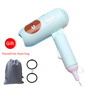 450 W karšto pardavimo mini plaukų džiovintuvas, sulankstomas namas, nešiojamas termostatinis oro surinkimo įrenginys Traveller kompaktiškas pūstuvas elektrinis plaukų džiovintuvas