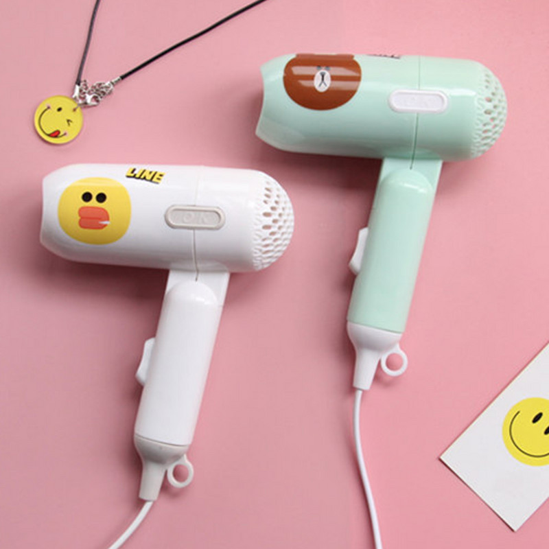 450 W karšto pardavimo mini plaukų džiovintuvas, sulankstomas namas, nešiojamas termostatinis oro surinkimo įrenginys Traveller kompaktiškas pūstuvas elektrinis plaukų džiovintuvas