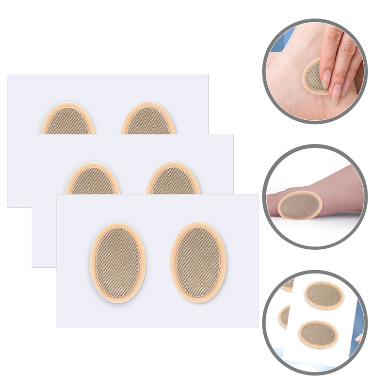 3 lehte maisi kalluse eemaldaja jalad vabad kleebised padjad varbad Kleepuvad padjad kingad plaastrid