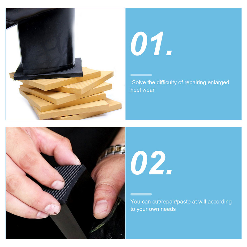 4 vnt. Aukštakulnių pagalvėlės Kulnų keitimo pagalvėlės Nedildančios kulno taisymo nagai