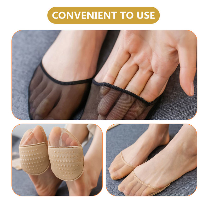 Poolsokid igapäevaseks kasutamiseks Kompaktsed pöialuupadjakesed välistingimustes kasutamiseks mõeldud esijalgadele Naiste tarvikud