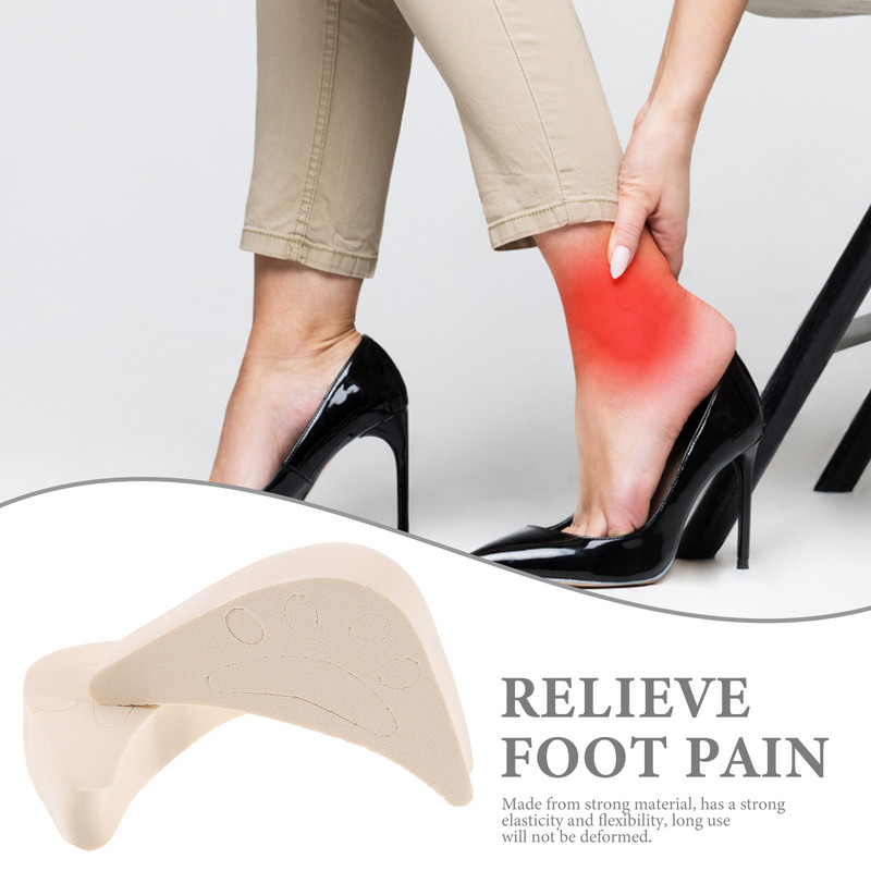 4 tk varbatäite sisestused kõrge kontsaga varbakinnituspadjad Reguleeritavad suure kinga varba sisetükid jala esiosa kinga sisetalla täiteaine kõrgetele kontsadele