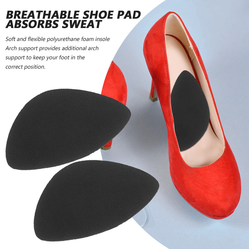 Jalgade tugipadjad Kõrged kontsad padjad Tüdrukute sisetallad Pool pöia esiosa padjad Naised libisemiskindlad