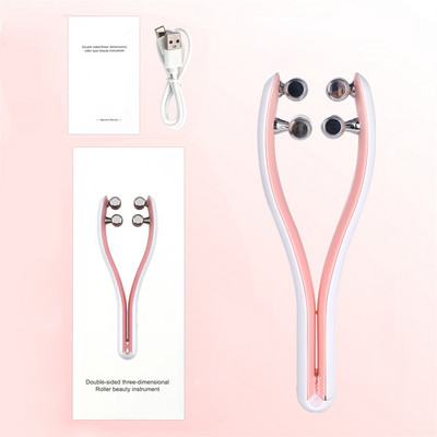 EMS Facial Roller Massager Electric Microcurrent Face Slimming Hand-Held Αντιρυτιδική Περιποίηση του δέρματος Face-lifting Sight Beauty Device