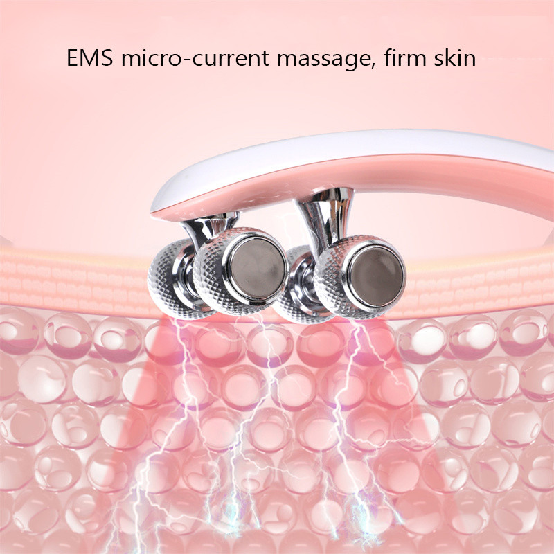 EMS Facial Roller Massager Electric Microcurrent Face Slimming Hand-Held Αντιρυτιδική Περιποίηση του δέρματος Face-lifting Sight Beauty Device