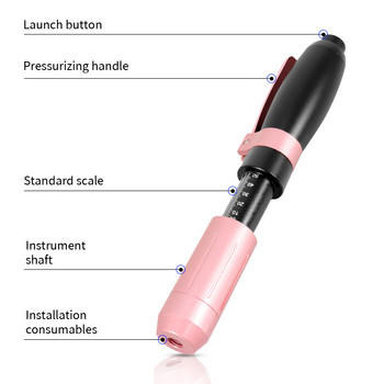 0,3 And 0,5ML Hyaluron Pen Hyaluronic Acid Injection Pen No Needle Atomizer Pen Anti Wrinkle Water Σύριγγα