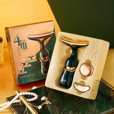 Multifunktsionaalsed iluseadmed kortsudevastased kaela näohooldus silmad tõstev massaaž induktsioonnaha noorendamine naha pinguldamine masin