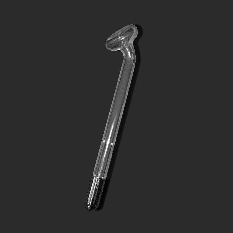 1 tk Kõrgsageduslik elektroteraapia võlukepp Mushroon näohooldusklaasi elektrood HF Vahetage torud Neoon Tervendav Leevenduslaik Eemalda