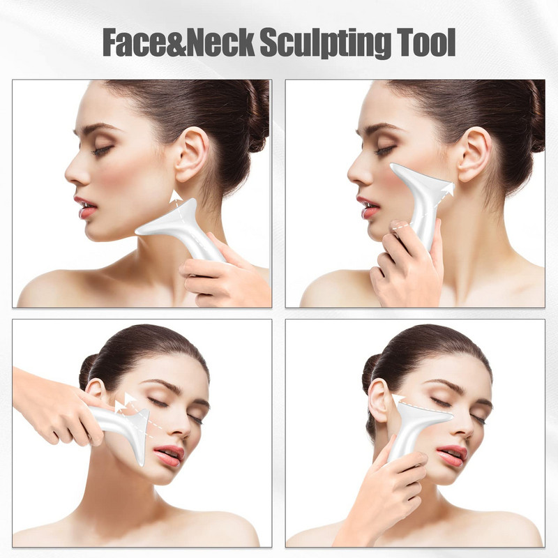 EMS veido pakėlimas, kaklą stangrinantis vibratorius, odos priežiūra raudonos šviesos terapija, IPL atjauninimas, grožis nuo raukšlių veido masažuoklis