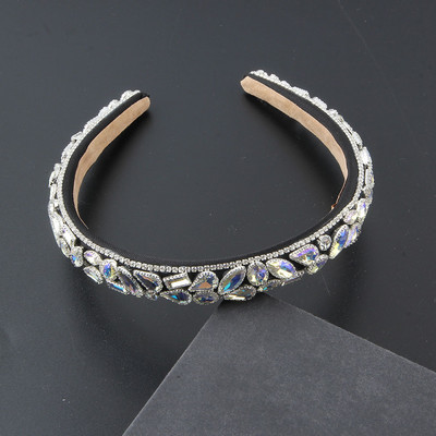 Nova jednostavna traka za glavu s malim perlama, šareni dodaci za tijaru za ljeto, boemska traka za glavu za žene, djevojke, vjenčanje 604