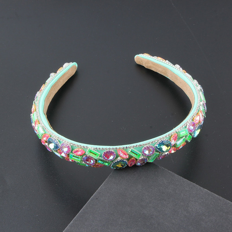 Nova jednostavna traka za glavu s malim perlama, šareni dodaci za tijaru za ljeto, boemska traka za glavu za žene, djevojke, vjenčanje 604