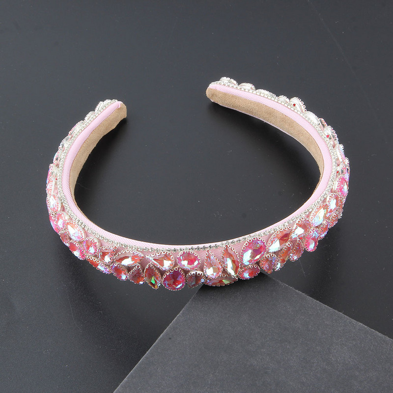 Nova jednostavna traka za glavu s malim perlama, šareni dodaci za tijaru za ljeto, boemska traka za glavu za žene, djevojke, vjenčanje 604