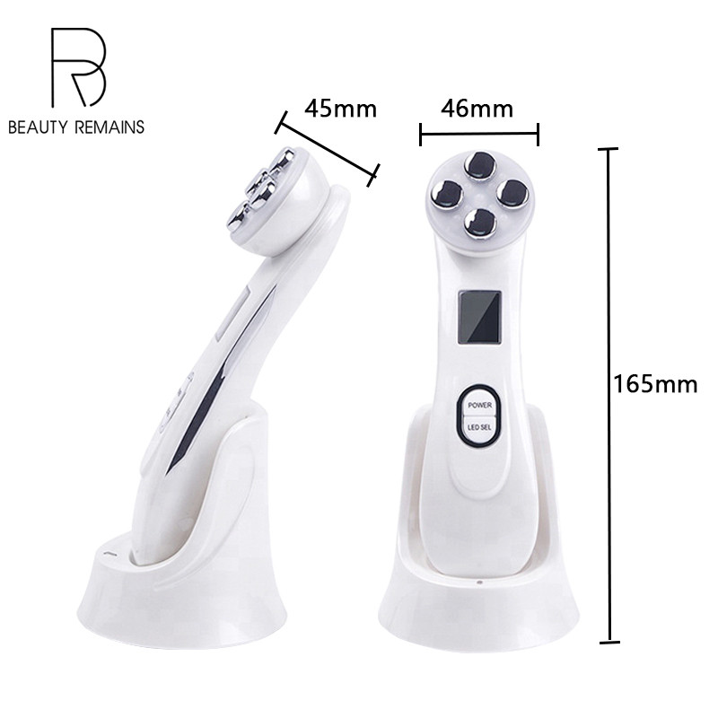 Veido mezoterapija elektroporacija RF radijo dažnio LED fotonų veido pakėlimas sugriežtinti raukšles šalinimas odos priežiūra veido masažuoklis