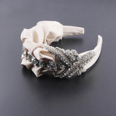 Moodsad juukserõngad liialdus Uus mood suur lilleline riisihelmes juuste aksessuaarid lai peapael Barokk leopard peakate 292