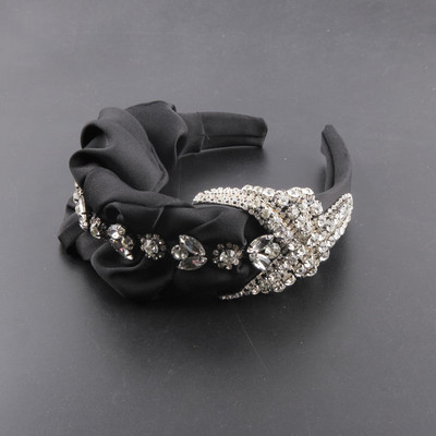 Moodsad juukserõngad liialdus Uus mood suur lilleline riisihelmes juuste aksessuaarid lai peapael Barokk leopard peakate 292