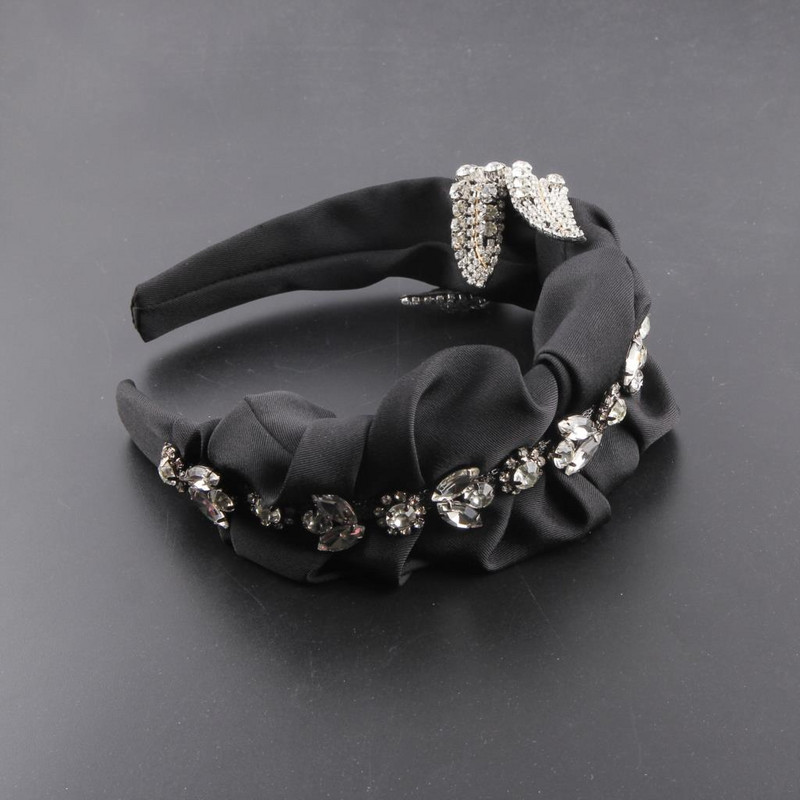 Moodsad juukserõngad liialdus Uus mood suur lilleline riisihelmes juuste aksessuaarid lai peapael Barokk leopard peakate 292