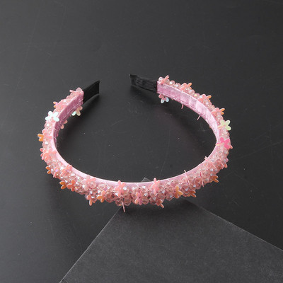 Bohemia käsitööna valmistatud vintage kevadvärvi kristallkividest peakate Lilledega tiaara peakate naiste pulmatarvikutele331