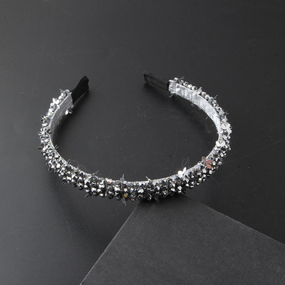 Bohemia käsitööna valmistatud vintage kevadvärvi kristallkividest peakate Lilledega tiaara peakate naiste pulmatarvikutele331