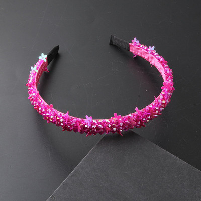 Bohemia käsitööna valmistatud vintage kevadvärvi kristallkividest peakate Lilledega tiaara peakate naiste pulmatarvikutele331