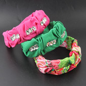 Suvepuhkuse meri Värvilised peapaelad barokkstiilis juuksepaelad Diamante kivist juuksepaelad naistele luksuslikud peotarvikud 927